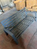 Bramblecrest Amsterdam 3 Seat Sofa (Frame Only) -No Cushions Set No. B548 (Location 101)