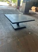 Bramblecrest Amsterdam Square Adjustable Piston Casual Dining Table -Scratched & Marked Set No. B282