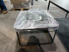 Bramblecrest Brisbane Square Firepit Table - Set No. A280 (Location 105 BAY 44-B)