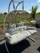 Bramblecrest Antigua Foldable Double Cocoon - Mocha - Set No. B132 (Location 105)