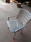 Bramblecrest Milan Armchair inc. Seat & Back Cushion - Stone - Set No. B305 (Location 105 - BAY 73-