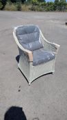 Bramblecrest Monterey Armchair -Twisted Frame Set No. B326 (Location 105 - BAY 66-C)