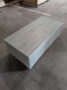 Bramblecrest Kingscote Large Rectangle Modular Coffee Table with Ceramic Top - Cloud -Damaged