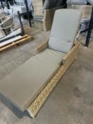 Bramblecrest Sahara Lounger -Damaged Weave Set No. B180 (Location 105 -BAY 18-C)