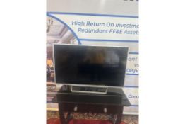 Philips 43 Inch TV model 43HFL6014U-12 on a stand ( Loc VIN2065)