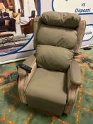 Accora Configura Comfort Riser Recliner sophisticated dual-motor tilt-in-space riser recliner chair,