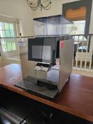 A Thermoplan Black & White 4C Compact CTM RS automatic coffee machine ( Loc 19th Hole )