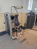 Technogym Selection 2SC Vertical Traction  is a commercial-grade, selectorised strength machine