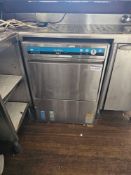 A Meiko EcoStar 530 F commercial under-counter dishwasher  Featuring two wash programmes of 120