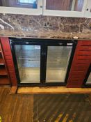 Polar G-Series GL002 Back Bar Cooler with Hinged Doors 208Ltr Capacity180 x 330ml bottles
