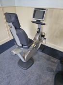 Technogym Recline Excite 700IP is a commercial-grade recumbent bike, designed to provide a