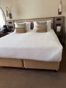 Divan bed set Top Brass spring mattress 180 x 200cm ( Location 206)
