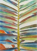 The Saafa framed Print Buthaina Bucheery Bahrain 49 x 62cm (Location Leaf Restaurant )