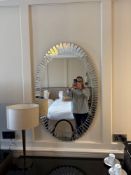 Casa Padrino Luxury Hotel Mirror 69 x H. 108 cm ( Location 205)