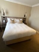 Divan bed set Top Brass spring mattress 180 x 200cm ( Location 316)