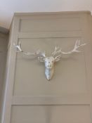 Distressed Deer Head Wall Decoration ( Location John Clode Suite )