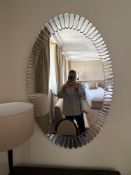 Casa Padrino Luxury Hotel Mirror 69 x H. 108 cm ( Location 305)