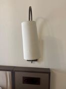 A pair of Porta Romana Willow Wall Lights bronzed Steel and brass with decorative finish (