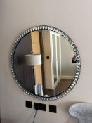 Vaughan Mountjoy Mirror Typical of an 18th century Irish mirror, the applied detailing around the