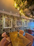 3 x decorative wall art frames as photographed (Location Bar)