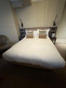 Divan bed set Top Brass spring mattress 160 x 200cm ( Location 210)
