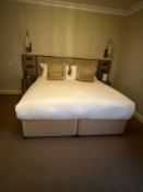 Divan bed set Top Brass spring mattress 180 x 200cm ( Location 114)