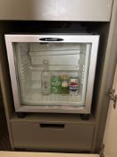 Dometic glass door mini refrigerator model MB20-60 ( Location 213)