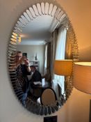 Casa Padrino Luxury Hotel Mirror 69 x H. 108 cm ( Location 308)
