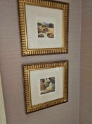 2 x Framed Prints – John Sell Cotman, “On the River Greta” and “Greta Bridge”, A pair of