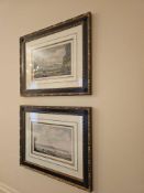 Framed Prints – Pavel Petrovich Svinin, A pair of reproduction prints after original watercolours by