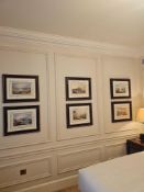 7 x Framed Prints – J.M.W. Turner, Romantic Landscapes, A curated set of seven reproduction prints