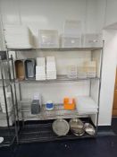 Static storage rack 4 tier 150 x 45 x 185cm [Loc Kitchen]