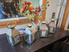 4 x composite decorative lanterns [Loc REST]