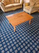 Cherry Wood Coffee Table and Side Tables – Matching Set of Three Matching set comprising a