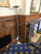 Rome Chrome Mother & Child Floor Reading Lamp 180cm [Loc OAK]
