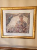 Two framed decorative prints after José Mateu San Hilario Royo (Spanish, b. 1941), each depicting