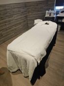 Raygea Spa Couch – Adjustable Treatment Table with Padded Upholstery Professional spa couch or
