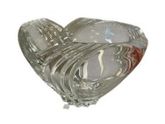 ELEGANT HOME DECOR DESIGNER STYLE CRYSTAL BOWL