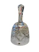 WESTERN GERMANY MADE LEAD CRYSTAL DINNER BELL