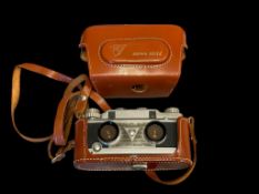 VINTAGE 1950'S BELL & HOWELL TDC STEREO VIVID 35MM CAMERA