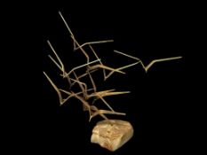 VINTAGE MID-CENTURY SIGNED CURTIS JERE 