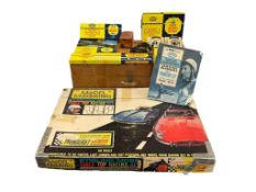 AWESOME AURORA MODEL MOTORING THUNDERJET 500 MOTOR SPEEDWAY HO SLOT CAR SET