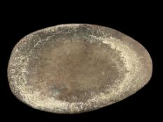 NATIVE AMERICAN INDIAN METATE GRINDING STONE ARTIFACT CIRCA 19TH CENTURY