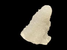 QUARTZ STALACTITE GEOLOGICAL SPECIMEN, SMALL FORMATIONS IN FROSTED COLOR, MINED AURANGABAD, INDIA