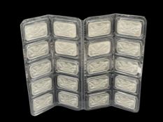 20 SEALED .999 FINE SILVER SILVERTOWNE MINT ART BARTS