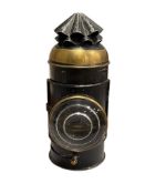 VINTAGE PERKO BOAT SIGNAL LANTERN MARITIME LANTERN USED IN EARLY 20TH CENTURY TO SIGNAL VESSELS