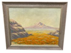 CHARLES W. NICHOLSON (1886-1965) LISTED CALIFORNIA ARTIST ORIGINAL OIL ON CANVAS 