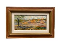 LILIAN MACKENDRICK RUSSIAN-AMERICAN ARTIST ORIGINAL OIL ON CANVAS TITLED 
