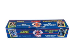 1989 SCORE MLB BASEBALL SPORT CARDS 660 PLAYER CARDS ALONG WITH 56 MAGIC MOTION TRIVIA CARDS