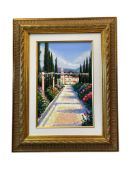 ALEX PAUKER LIMITED EDITION HAND EMBELLISHED SERIGRAPH TITLED 